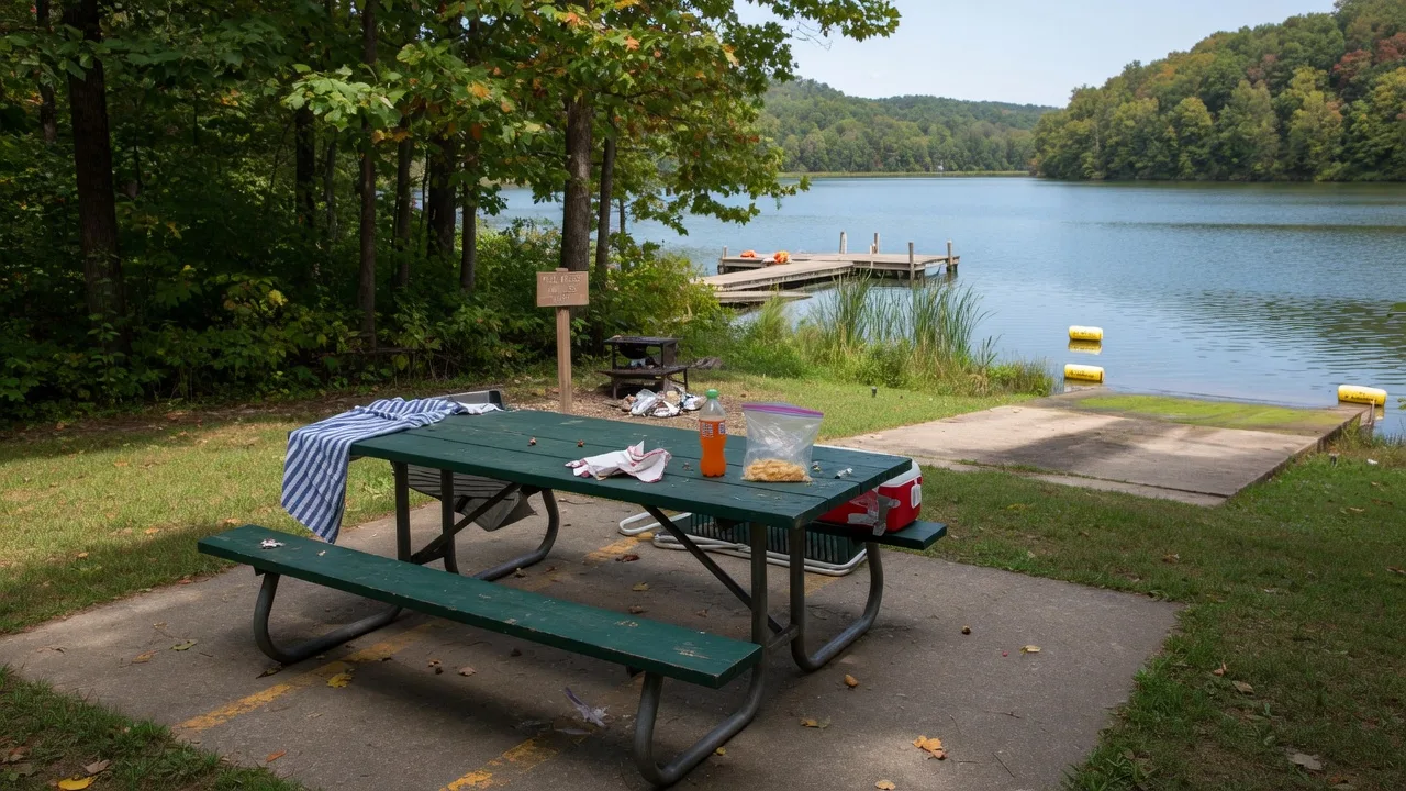 Old Fall Creek / Fall Creek Recreation Area — Lake Cumberland near Monticello KY for cabin week swimming and boat access