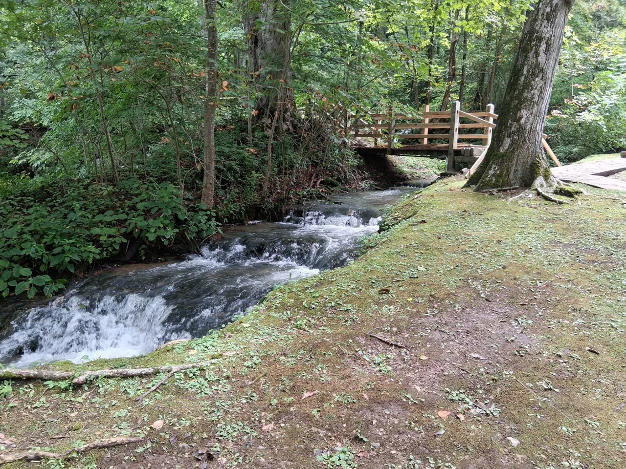 Mill Springs Mill (the big waterwheel) — local photo near Monticello KY on Lake Cumberland