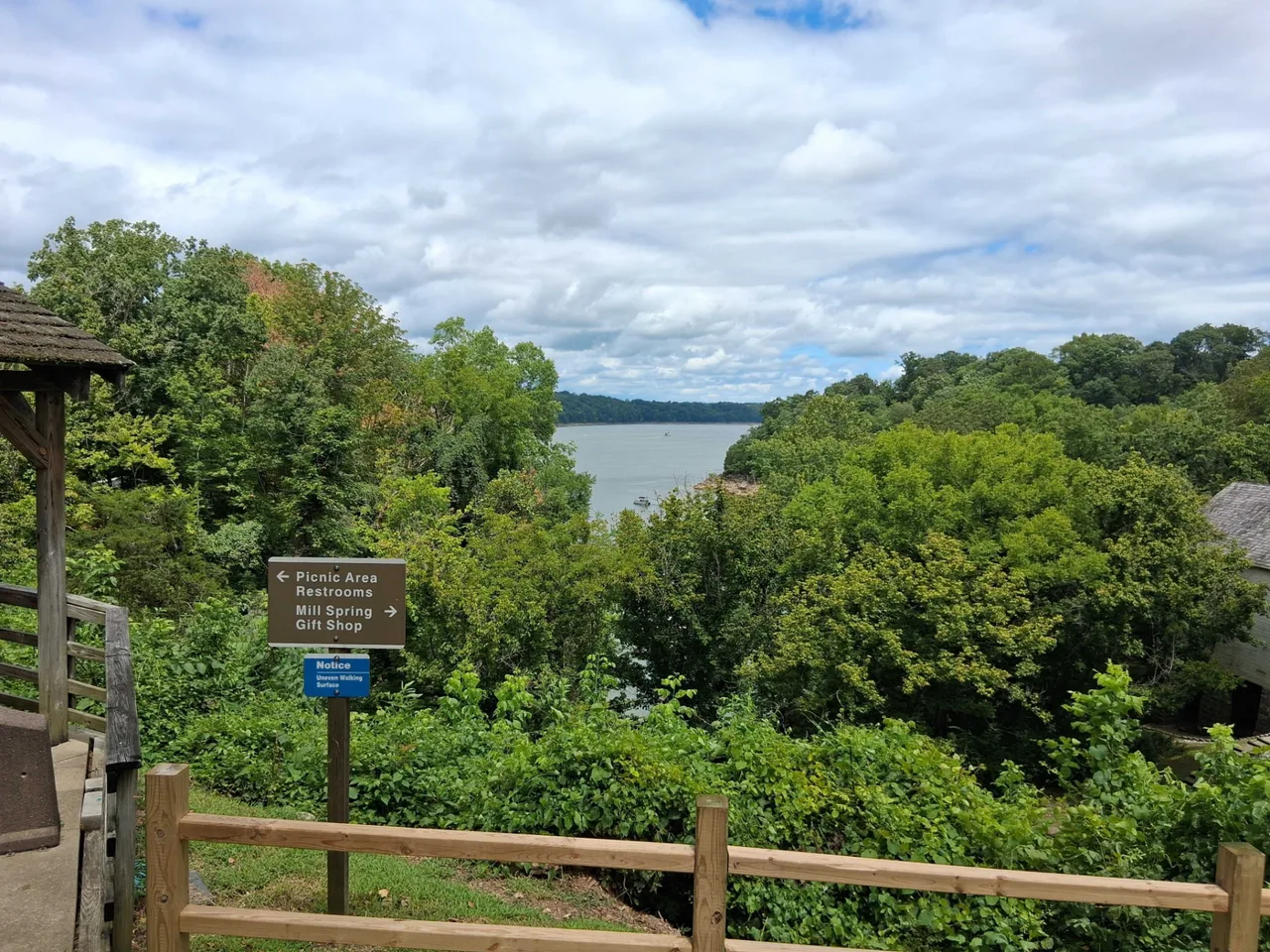 Mill Springs Mill (the big waterwheel) — local photo near Monticello KY on Lake Cumberland