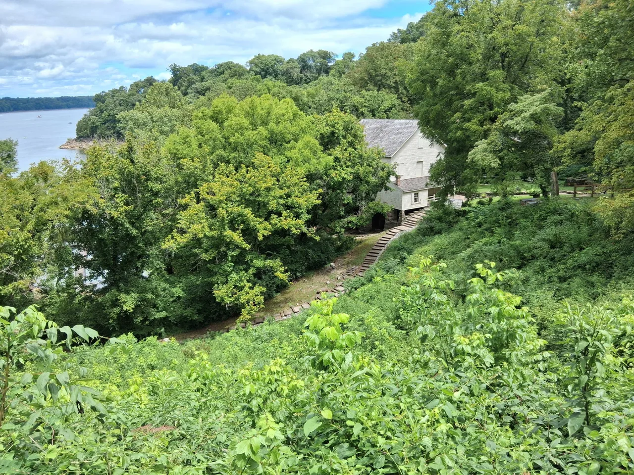 Mill Springs Mill (the big waterwheel) — local photo near Monticello KY on Lake Cumberland