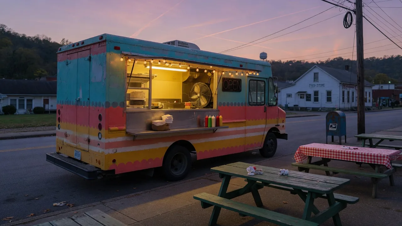 Food truck crawl (family edition) — Lake Cumberland near Monticello KY for cabin week swimming and boat access