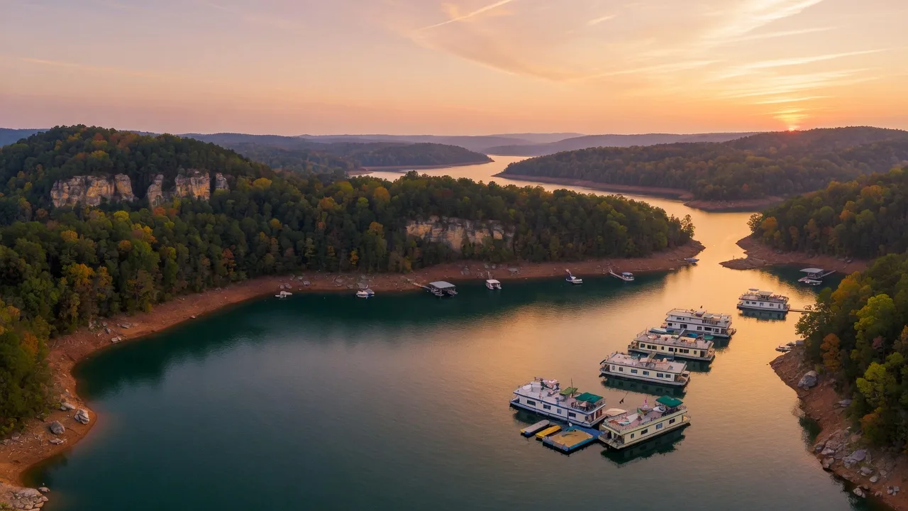 Fall Creek day-use without the resort rush — Lake Cumberland near Monticello KY for cabin week swimming and boat access