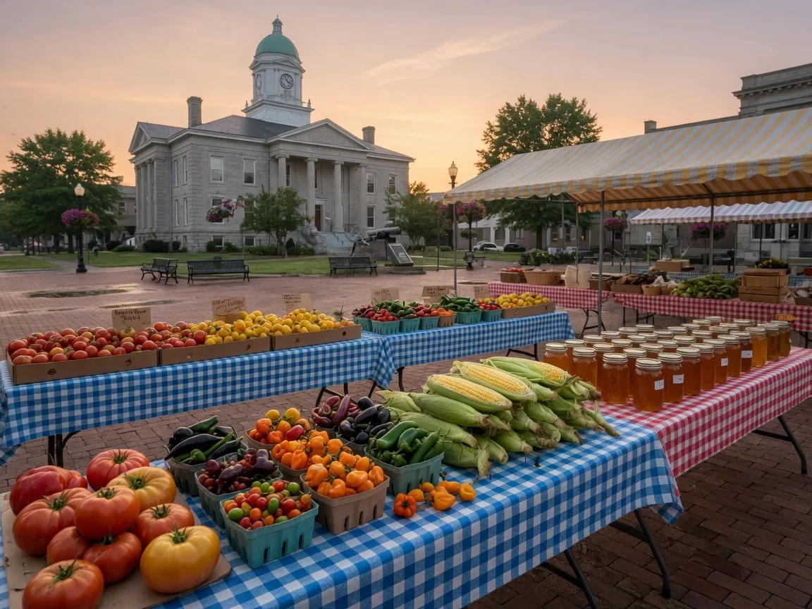 Wayne County Farmers Market — Monticello KY near Lake Cumberland