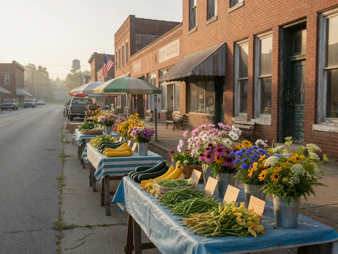 Downtown Monticello Farmers Market — Monticello KY near Lake Cumberland