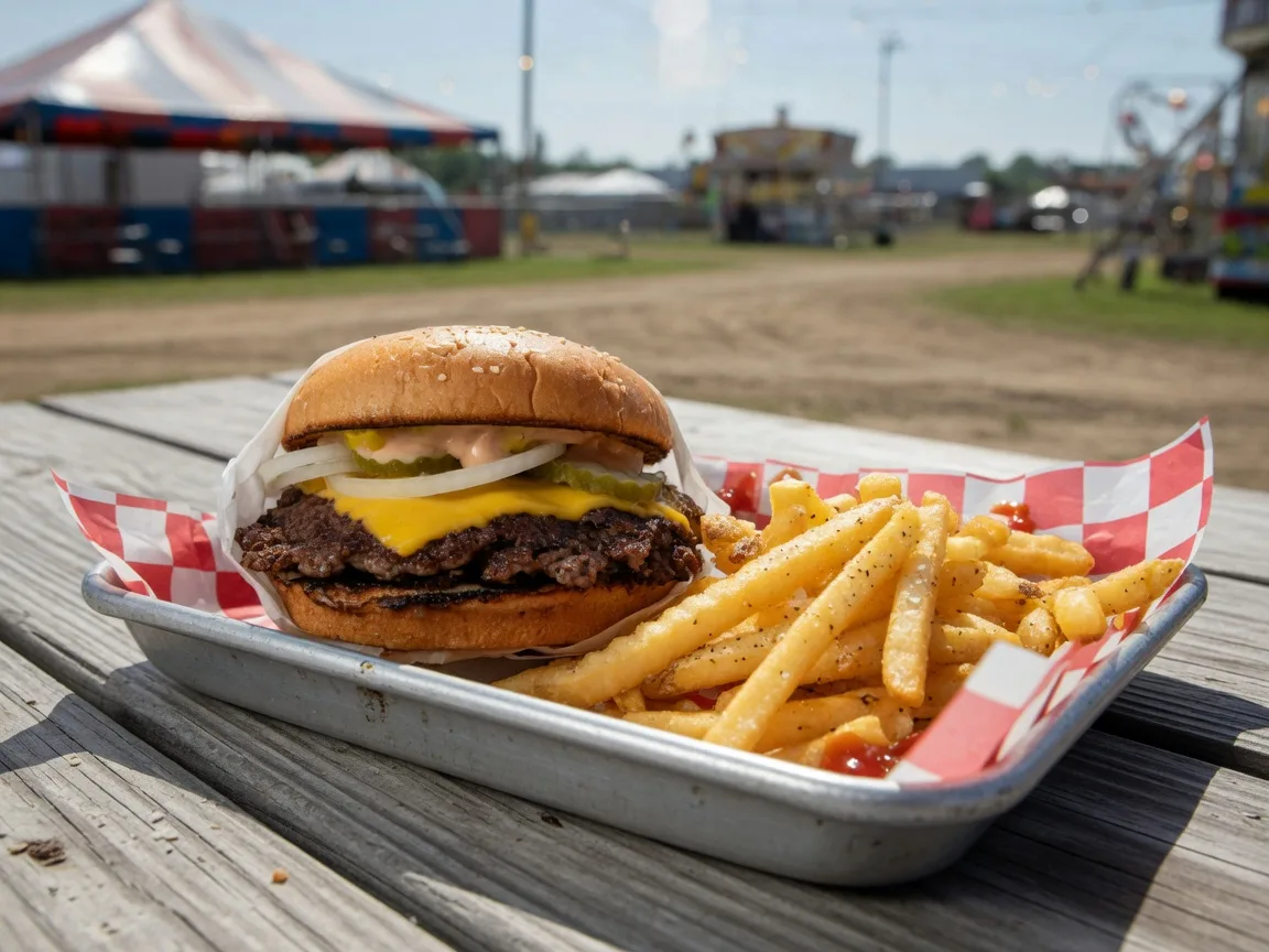 Yellow Wagon Burgers food trucks in Monticello KY near Lake Cumberland — hours, menu, and directions
